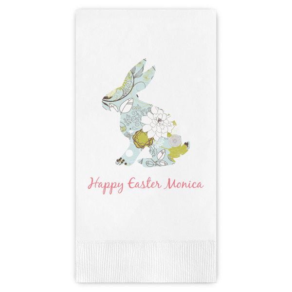Custom Easter Birdhouses Guest Towels - Full Color (Personalized)
