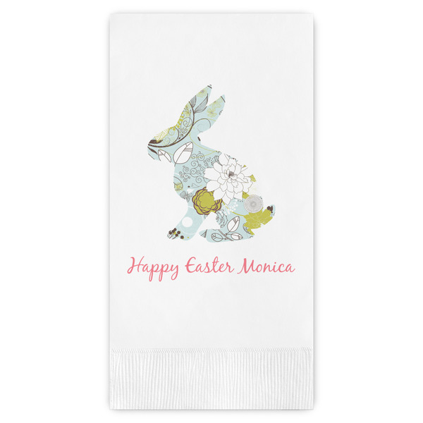 Custom Easter Birdhouses Guest Paper Towels - Full Color