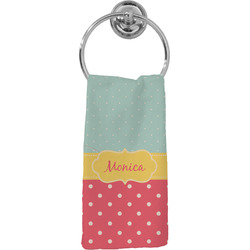 Easter Birdhouses Hand Towel - Full Print (Personalized)