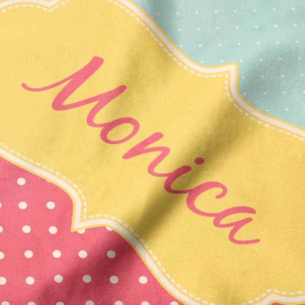 Easter Birdhouses Hooded Baby Towel- Detail Close Up