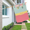 Easter Birdhouses House Flags - Double Sided - LIFESTYLE