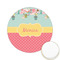 Easter Birdhouses Printed Cookie Topper - 2.15" (Personalized)
