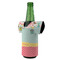 Easter Birdhouses Jersey Bottle Cooler - ANGLE (on bottle)