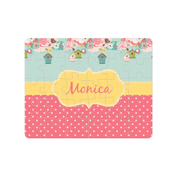 Custom Easter Birdhouses Jigsaw Puzzles (Personalized)