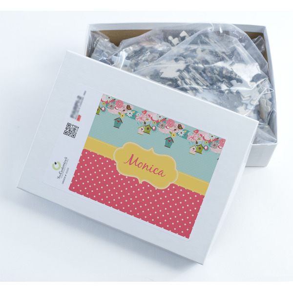 Easter Birdhouses Jigsaw Puzzle 500 Piece - Box