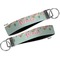 Easter Birdhouses Key-chain - Metal and Nylon - Front and Back