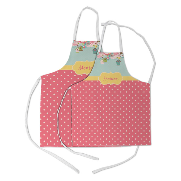 Easter Birdhouses Kid's Aprons - Parent - Main
