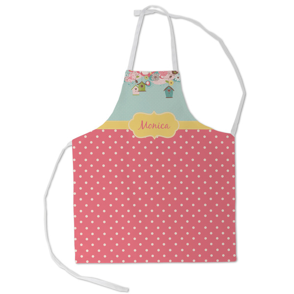 Custom Easter Birdhouses Kid's Apron - Small (Personalized)