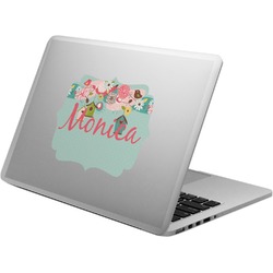 Easter Birdhouses Laptop Decal (Personalized)