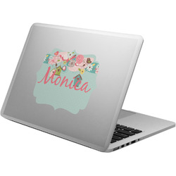 Easter Birdhouses Laptop Decal (Personalized)