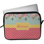 Easter Birdhouses Laptop Sleeve / Case - 11" (Personalized)