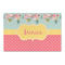 Easter Birdhouses Large Rectangle Car Magnet (Personalized)