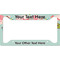 Easter Birdhouses License Plate Frame - Style A