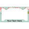 Easter Birdhouses License Plate Frame - Style C (Personalized)
