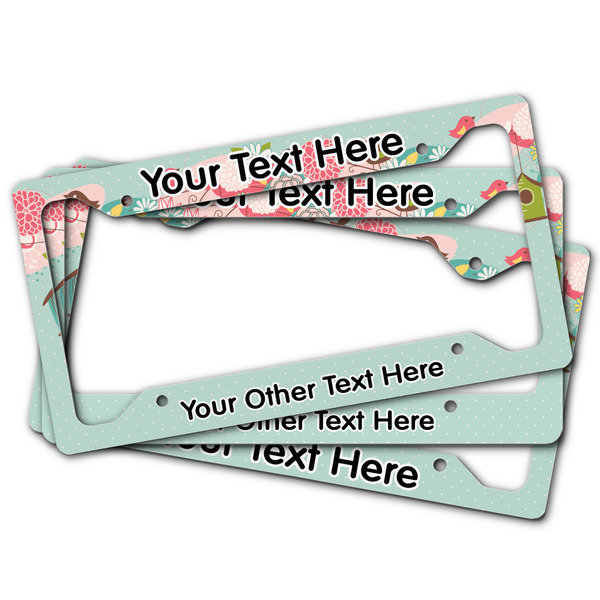 Easter Birdhouses License Plate Frames - (PARENT MAIN)