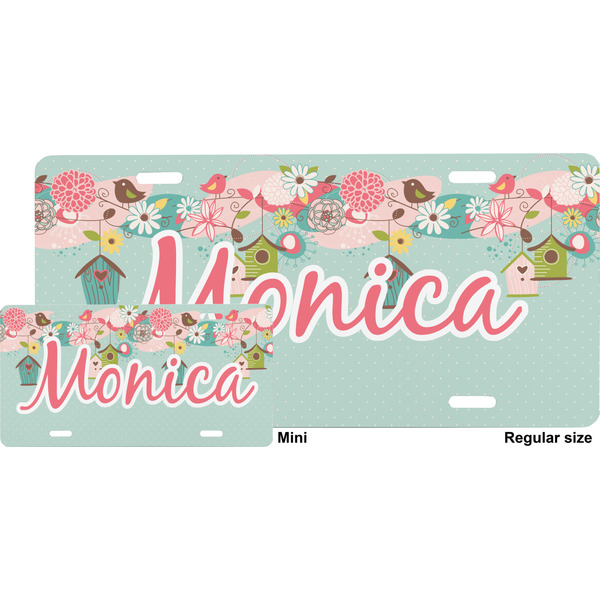 Easter Birdhouses License Plate (Sizes)