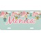 Easter Birdhouses Front License Plate (Personalized)