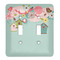 Easter Birdhouses Light Switch Cover (2 Toggle Plate)