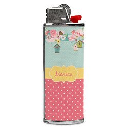 Easter Birdhouses Case for BIC Lighters (Personalized)
