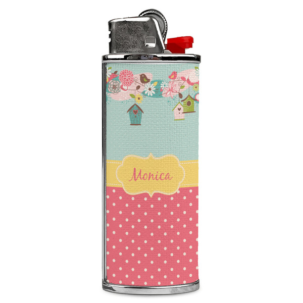 Custom Easter Birdhouses Case for BIC Lighters (Personalized)