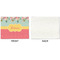 Easter Birdhouses Linen Placemat - APPROVAL Single (single sided)
