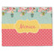 Easter Birdhouses Single-Sided Linen Placemat - Single w/ Name or Text