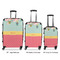 Easter Birdhouses Luggage Bags all sizes - With Handle