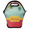 Easter Birdhouses Lunch Bag - Front