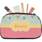 Easter Birdhouses Makeup / Cosmetic Bag - Medium (Personalized)