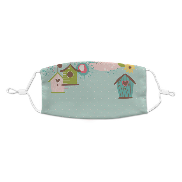 Custom Easter Birdhouses Kid's Cloth Face Mask - Standard