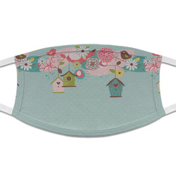 Easter Birdhouses Cloth Face Mask (T-Shirt Fabric)