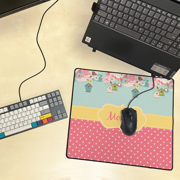 Easter Birdhouses Medium Gaming Mats - LIFESTYLE