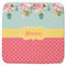 Easter Birdhouses Memory Foam Bath Mat - 48"x48" (Personalized)