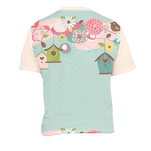 Easter Birdhouses Men's Crew Neck T Shirt Medium - Back