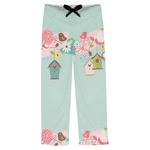 Easter Birdhouses Mens Pajama Pants - S
