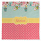 Easter Birdhouses Microfiber Dish Towel (Personalized)