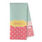 Easter Birdhouses Kitchen Towel - Microfiber (Personalized)