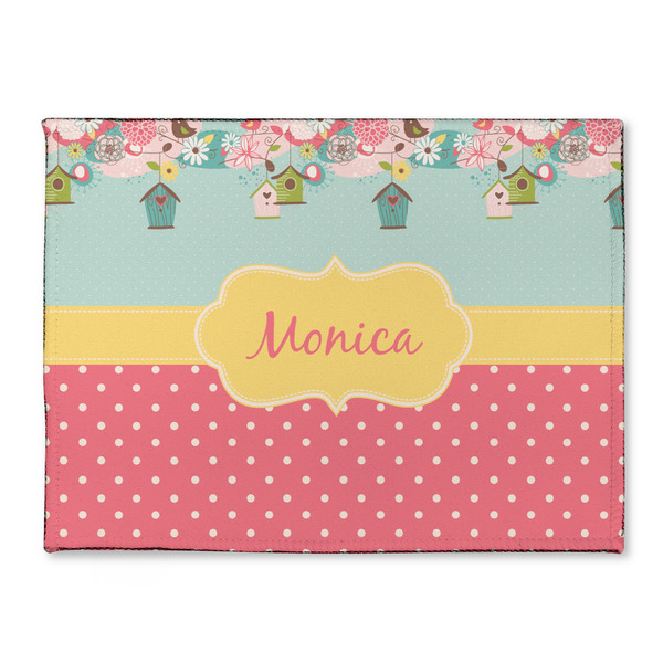 Custom Easter Birdhouses Microfiber Screen Cleaner (Personalized)