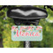 Easter Birdhouses Mini License Plate on Bicycle - LIFESTYLE Two holes