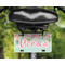 Easter Birdhouses Mini License Plate on Bicycle