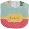 Easter Birdhouses New Baby Bib - Closed and Folded