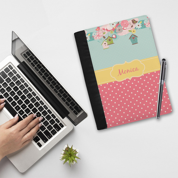 Easter Birdhouses Notebook Padfolio - LIFESTYLE (large)