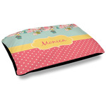 Easter Birdhouses Dog Bed w/ Name or Text