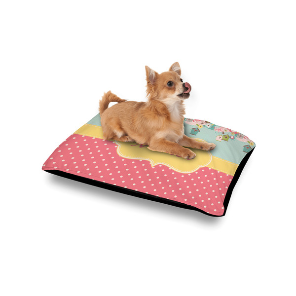 Easter Birdhouses Outdoor Dog Beds - Small - IN CONTEXT