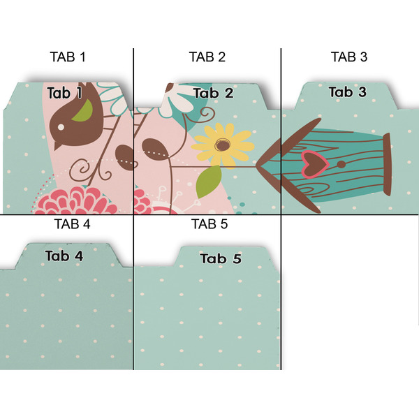 Easter Birdhouses Page Dividers - Set of 5 - Approval