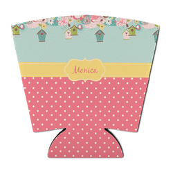 Easter Birdhouses Party Cup Sleeve - with Bottom (Personalized)