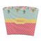 Easter Birdhouses Party Cup Sleeves - without bottom - FRONT (flat)