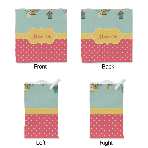 Easter Birdhouses Party Favor Gift Bag - Gloss - Approval