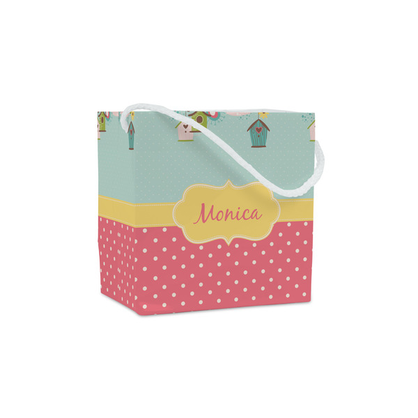 Custom Easter Birdhouses Party Favor Gift Bags - Matte (Personalized)
