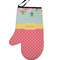 Easter Birdhouses Left Oven Mitt (Personalized)